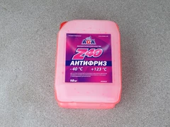 Антифриз готовый к применению, красный -40C 10 KG