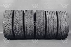 Комплект шин (2 рулевые Kumho 385/55/22,5 и 4 ведущие 315/70/22,5)